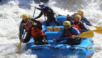 Extreme River Rafting Tour on the East Glacial River with Transfer from Varmahlid
