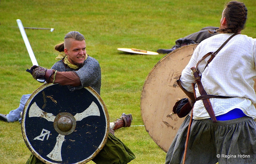 The Viking club Rimmugýgur in Iceland