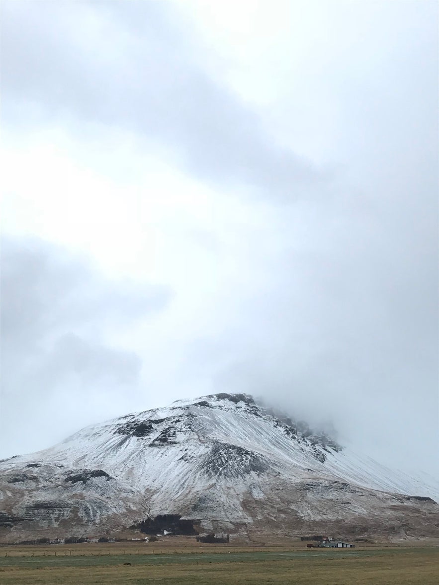 Winter landscape on the South Coast
