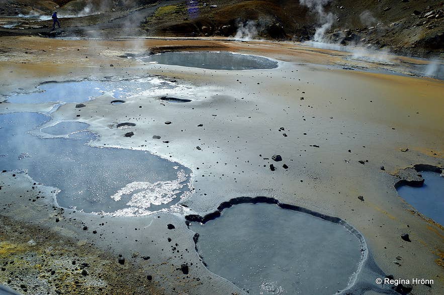 Selt&uacute;n geothermal area in SW-Iceland