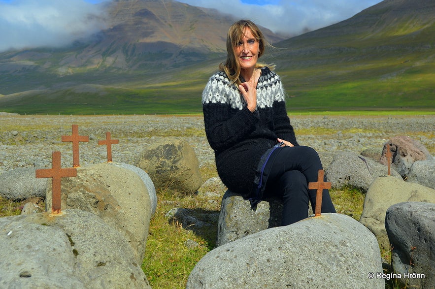 Regína by The Battle of Haugsnes memorial stones