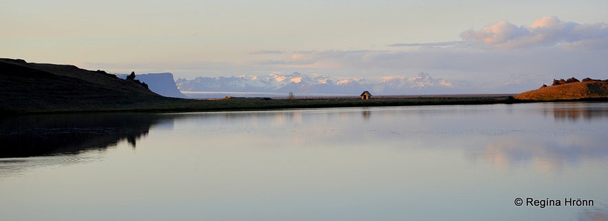 Elf City and Elf Church by Hotel Laki in South-Iceland