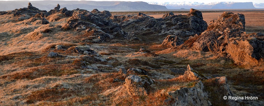 Elf City and Elf Church by Hotel Laki in South-Iceland