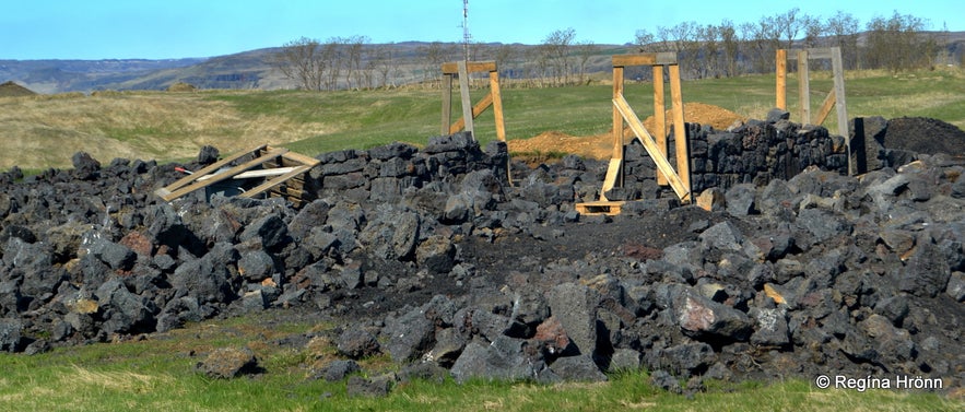 The turf house at Efri-Vík in 2016