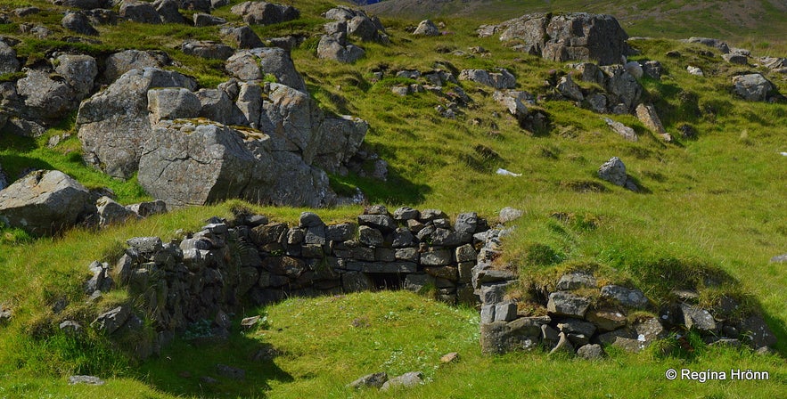 Flókatóftir - the ruins of Hrafna-Flóki in the Westfjords