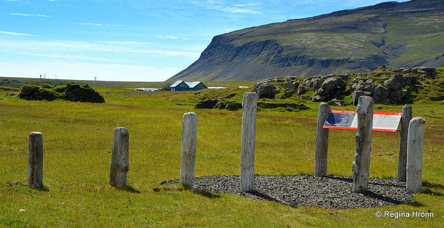 Flókatóftir - the ruins of Hrafna-Flóki in the Westfjords