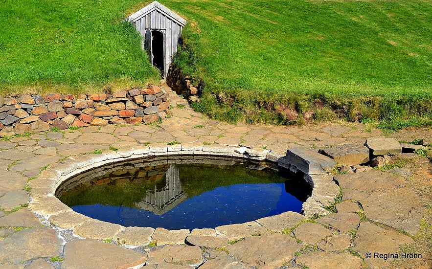 Snorralaug - archaeological site 