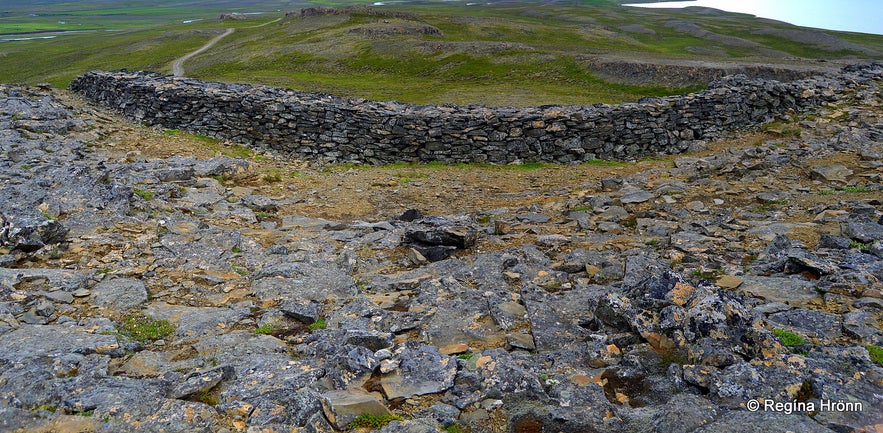 Borgarvirki North-West Iceland