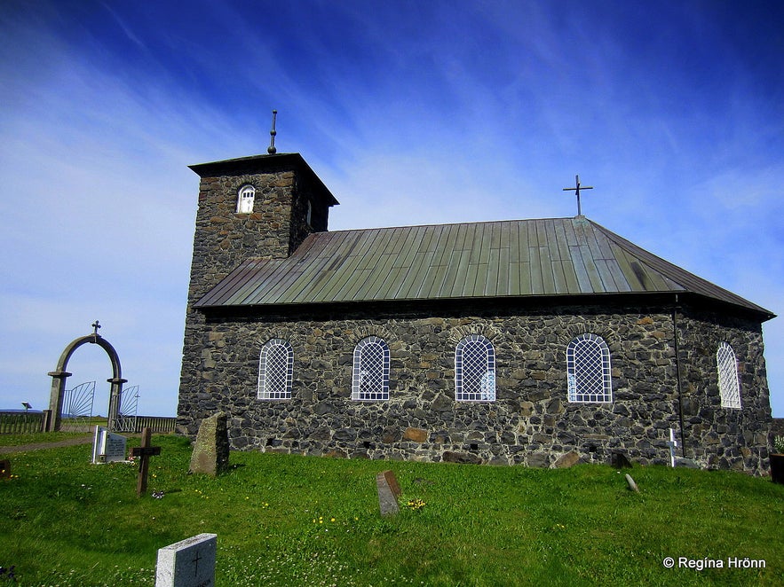 Þingeyrakirkja church in North-Iceland