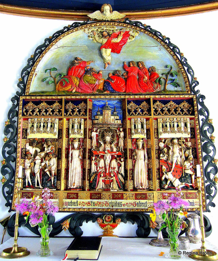 &THORN;ingeyrakirkja church in North-Iceland