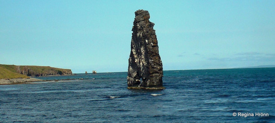 Hvítserkur rock formation in northwest Iceland