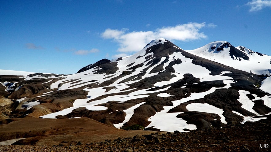 Montagne au Kerlingarfjöll