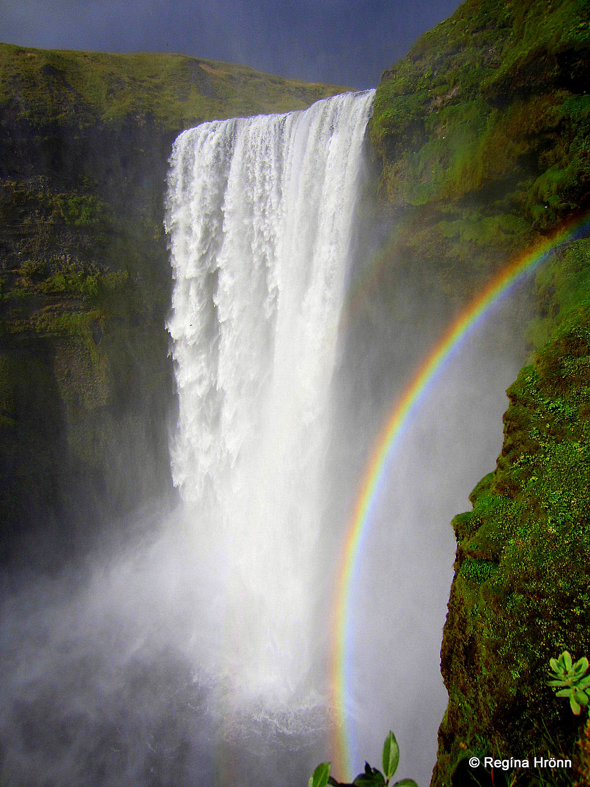 Skógafoss waterfall South-Iceland