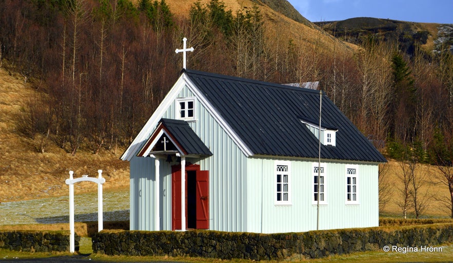 Skógakirkja church at Skógar