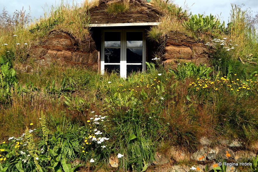 Nýibær turf- house in north Iceland