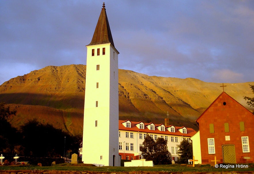 The historical Hólar in Hjaltadalur North-Iceland
