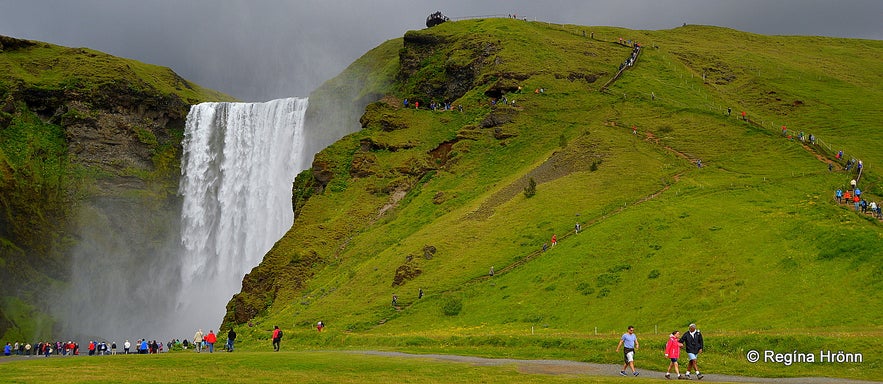 The beautiful Waterfalls of South-Iceland; Seljalandsfoss, Skógafoss &amp; Gljúfrabúi