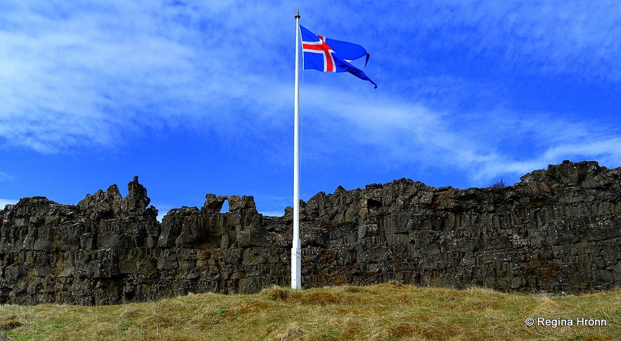 Lögberg at Þingvellir national park