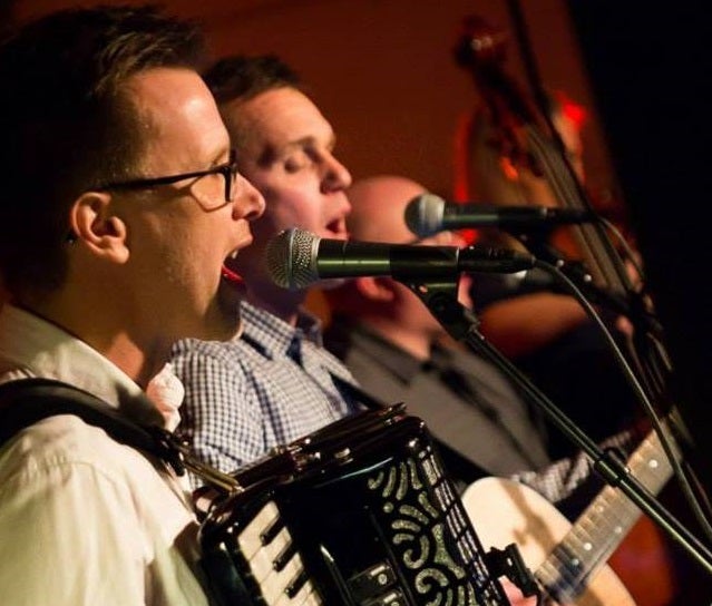 Performers at the Reykjavík Folk Festival.