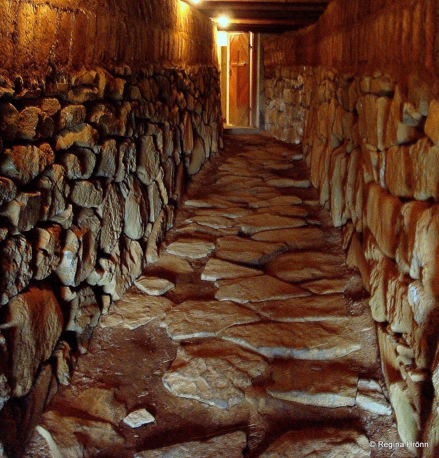 Skálholt - the medieval tunnel