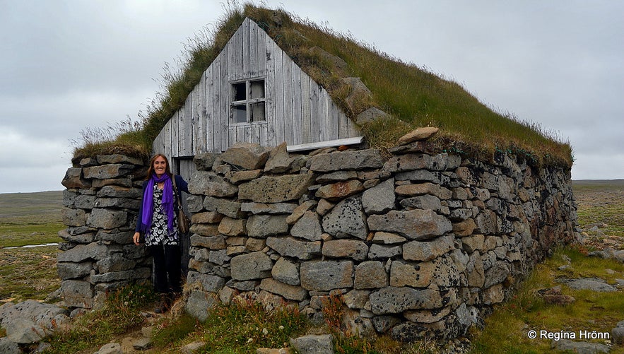 Steingrímsfjarðarheiði turf hospice in the Westfjords of Iceland