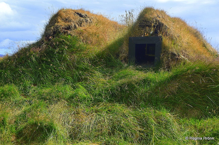 Barmar turf house in the Westfjords