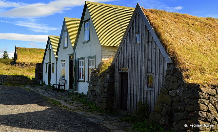 Árbæjarsafn turf house in SW-Iceland Árbæjarsafn turf house in SW-Iceland