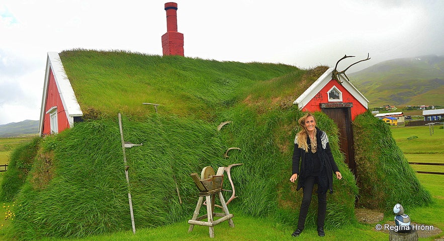 Regína by  Lindarbakki Turf House in Borgarfjörður-Eystri 