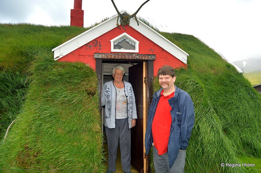 Lindarbakki turf house in East-Iceland