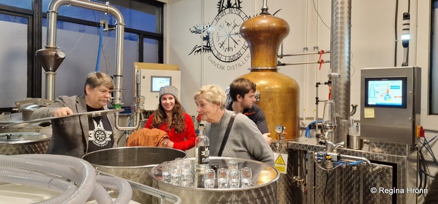 Eimverk Distillery whiskey tasting in Iceland