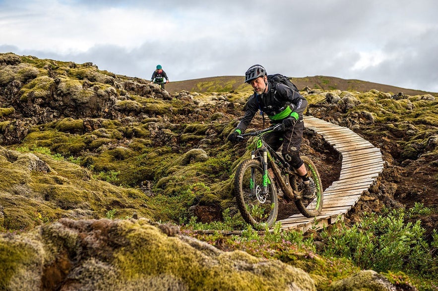 Cycling in Iceland requires a good level of fitness and stamina.