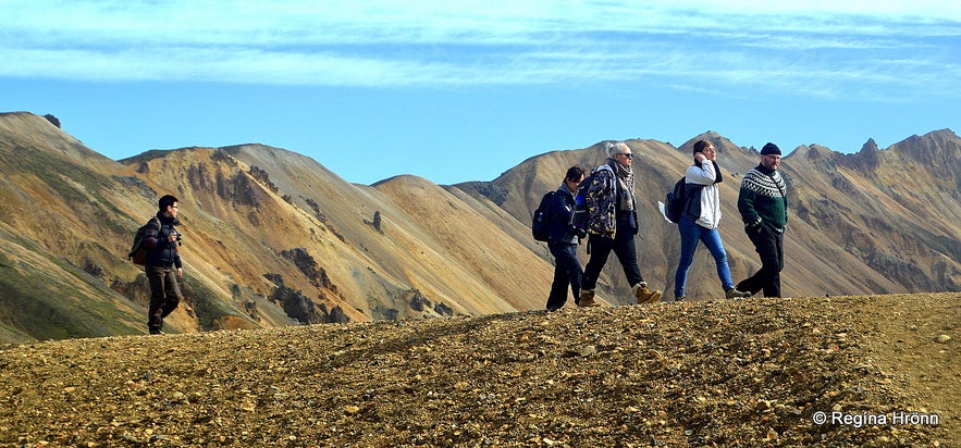 Hiking in Landmannalaugar