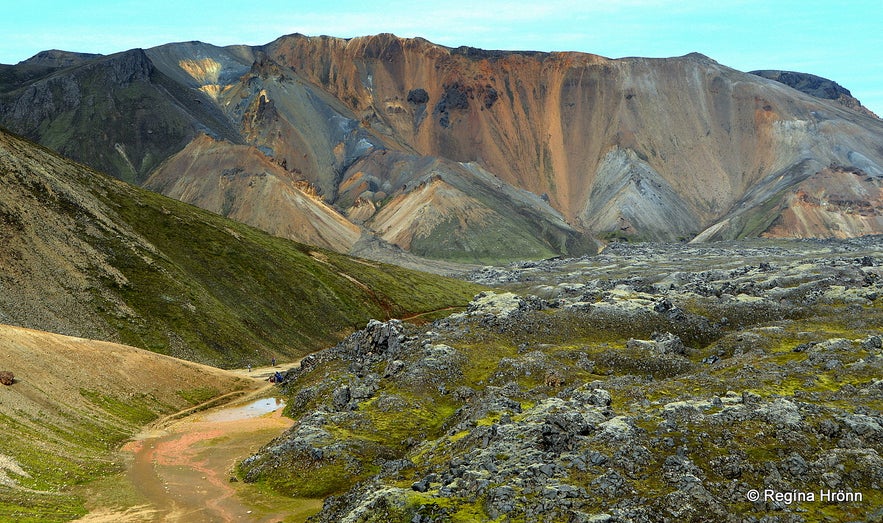 Landmannalaugar in the highland of Iceland