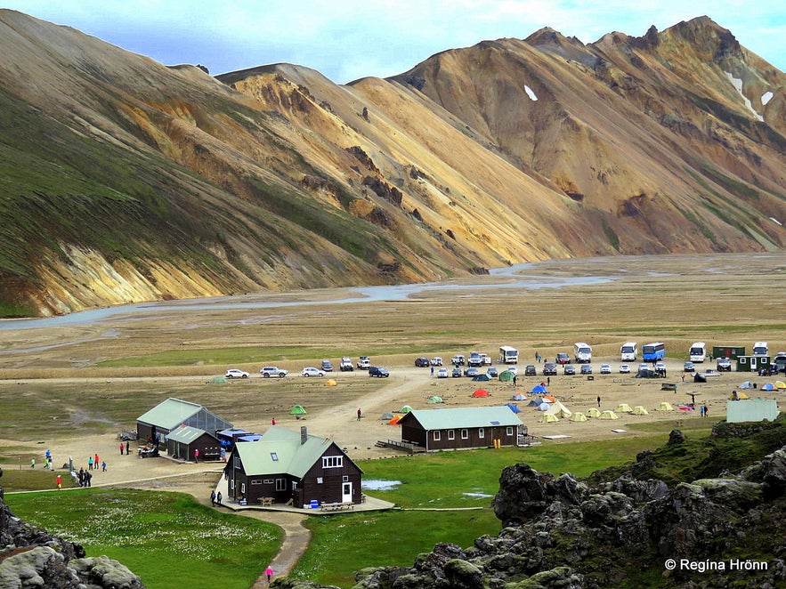 Landmannalaugar in the highland of Iceland