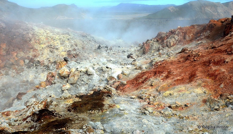 Landmannalaugar in the highland of Iceland