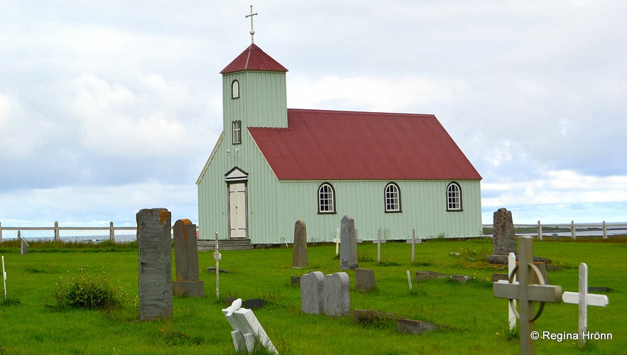 Trékyllisvík at Strandir ö Árneskirkja church Trékyllisvík at Strandir ö Árneskirkja church