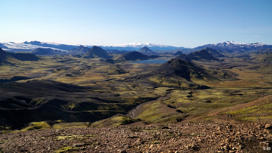 Paysage lors du trek Laugavegur