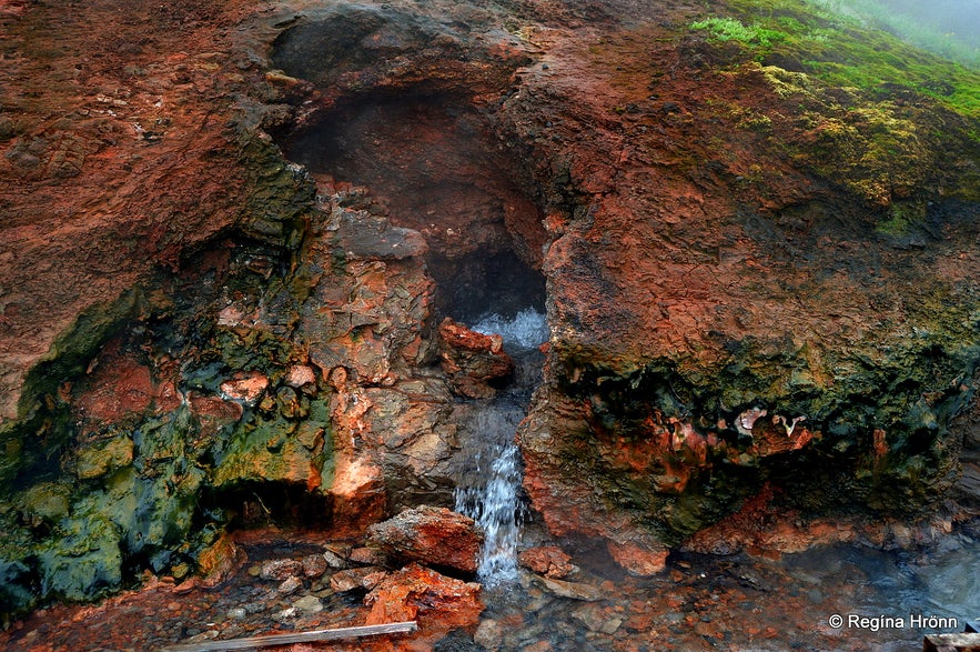 Deildartunguhver hot spring W-Iceland