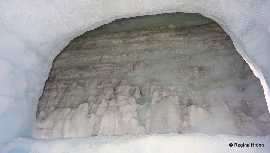 nside the Ice Cave Tunnel in Langjökull Glacier in Iceland - Into the Glacier