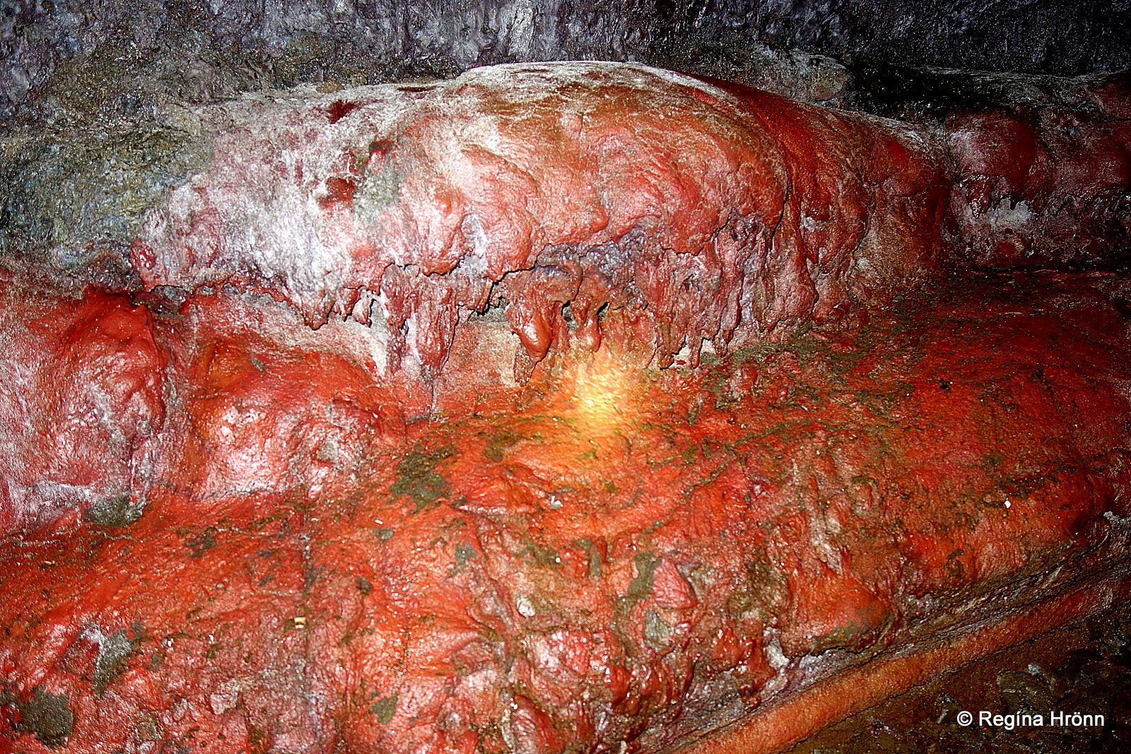 The Colourful Vatnshellir Lava Cave on Snæfellsnes in West Iceland & its Beautiful Lava Formations