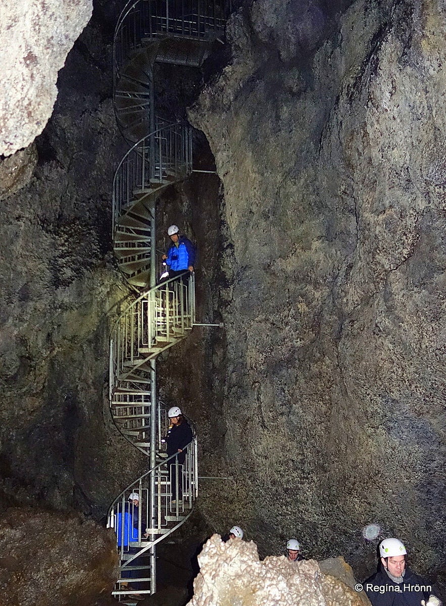 Vatnshellir lava cave Snæfellsnes peninsula