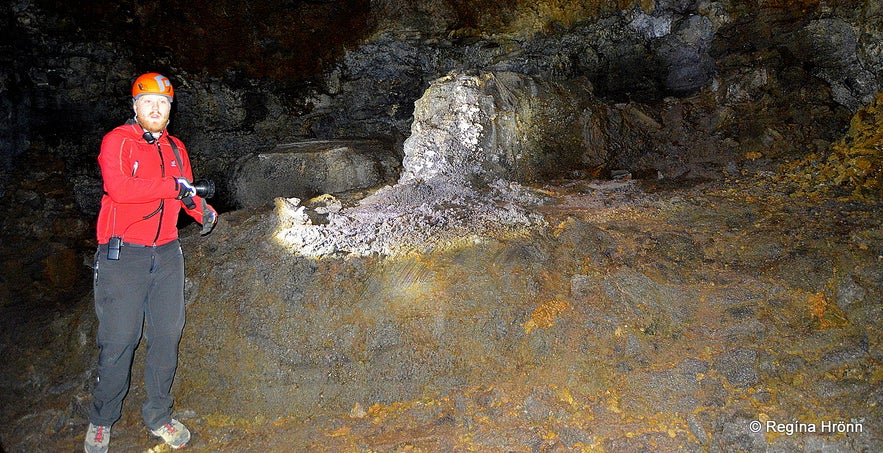 Vatnshellir lava cave Snæfellsnes peninsula