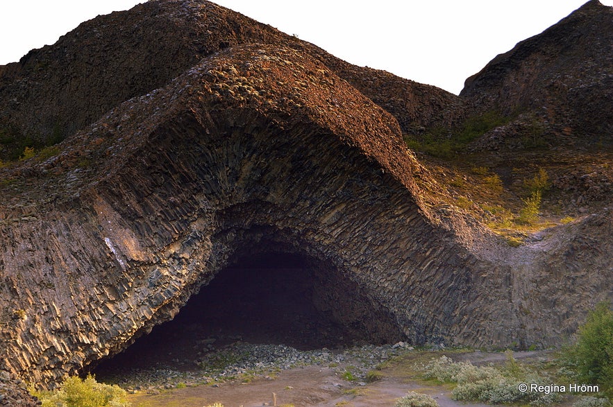 The Lava Church in Hljóðaklettar