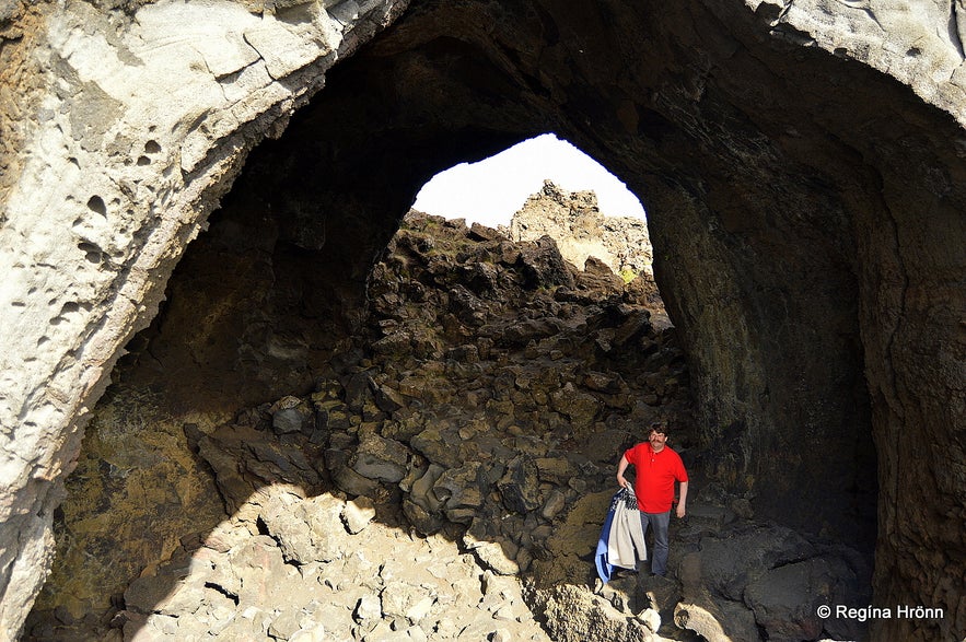 Kirkjan - the Church in Dimmuborgir Mývatn