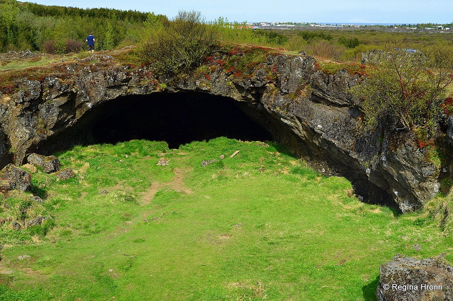 Maríuhellar caves SW-Iceland