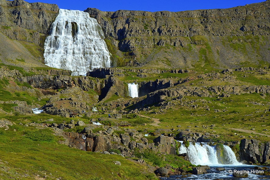 Dynjandi waterfall Westfjords