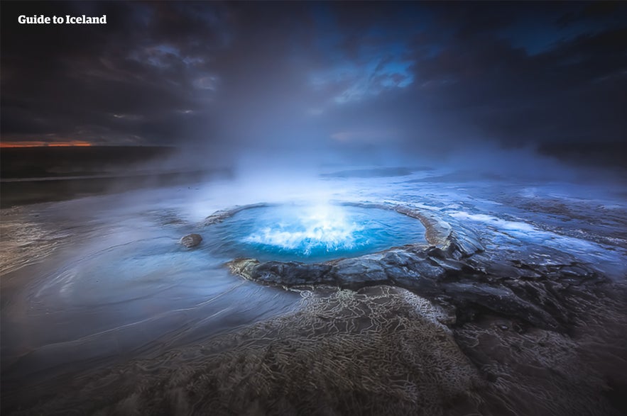 An example of the fantastic photography that can be achieved at this geothermal site.