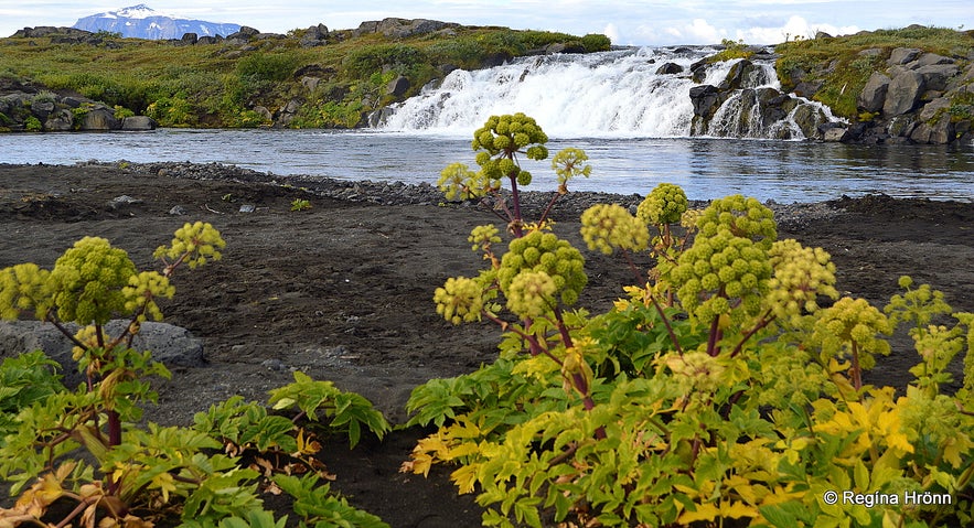 Gáski waterfall in Grafarlönd