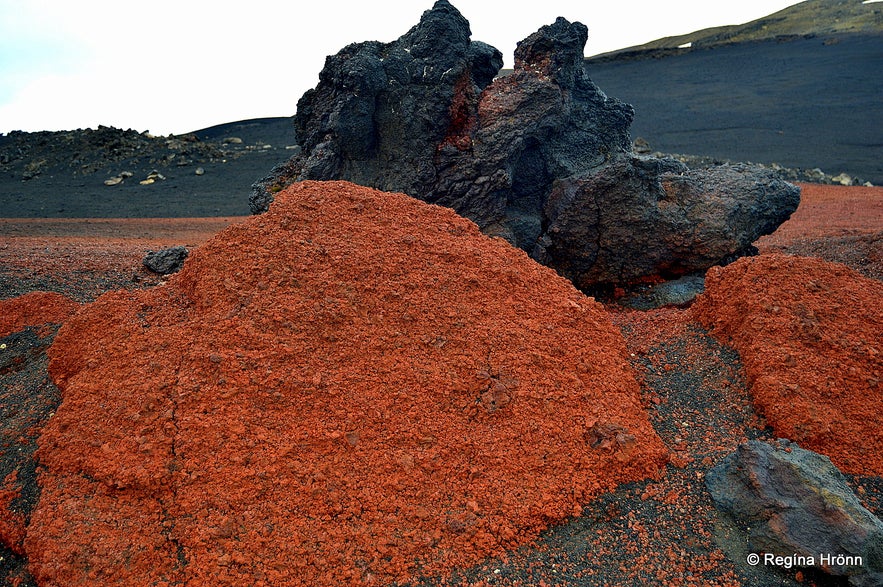 Lava formation en route to Askja