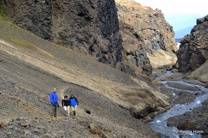 Drekagil canyon